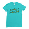 call me by your name somewhere in northern italy Ladies Fitted T-Shirt