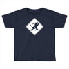 ninja crossing sign Toddler T-shirt