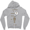 moment of thought Zipper Hoodie
