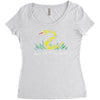 no step on snek 1 Women's Triblend Scoop T-shirt