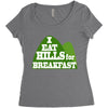 hills infant Women's Triblend Scoop T-shirt