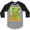 cat monster 3/4 Sleeve Shirt