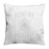 bonfire hoodie Throw Pillow