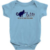 my cat ate your stick family Baby Onesie