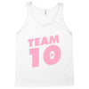 team 10 light pink Tank Top