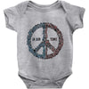 peace in our time vectorized Baby Onesie