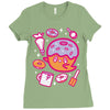 donut ghost baking Ladies Fitted T-Shirt