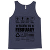 Born In February Tank Top