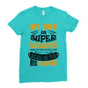 My Son Is Super Awesome His Stepdad Ladies Fitted T-Shirt
