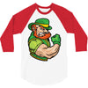 happy saint patrick day 3/4 Sleeve Shirt