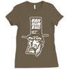 buh humbug scrooge Ladies Fitted T-Shirt