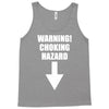 warning choking hazard printed Tank Top
