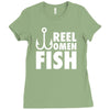 reel legend funn Ladies Fitted T-Shirt
