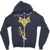 pirate costume Zipper Hoodie