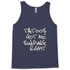 tattoos got me swiping right girls Tank Top