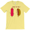 what up dog ketchup hot dog T-Shirt