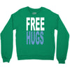 funny t shirts free hugs adult Crewneck Sweatshirt