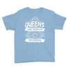 Queens Are Born In December Youth Tee