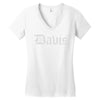 city of davis Women's V-Neck T-Shirt