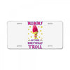 birthday troll mommy License Plate