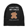 i can't feel my face Baby Beanies