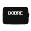 Dobre Floral T-Shirt Design Laptop sleeve