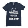 i get awesome husband Ladies Fitted T-Shirt