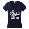 oh sheesh y'all (2) Women's V-Neck T-Shirt