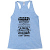 I Am A January Women Racerback Tank
