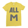 deku all m t shirt hero academia Ladies Fitted T-Shirt
