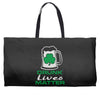 drunk lives matter Weekender Totes