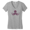 flight of the octopus Women's V-Neck T-Shirt