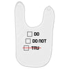 Do or Do Not Baby Bibs