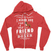 true friend (boxer) Zipper Hoodie