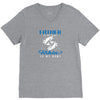 Father is my Name Fishing Is My Game V-Neck Tee