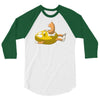peanut inside 3/4 Sleeve Shirt