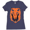 cursed fox Ladies Fitted T-Shirt