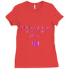 this is my heart when i see you Ladies Fitted T-Shirt