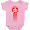 basketball jump Baby Onesie