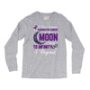 i love someone with pancreatic cancer to the moon &amp; back to infinity Long Sleeve Shirts