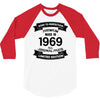 Premium Vintage 1969 3/4 Sleeve Shirt