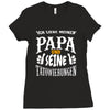 papa   tatowierungen Ladies Fitted T-Shirt