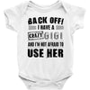 Back Off Crazy Gigi Afraid To Use Her Baby Onesie