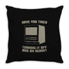try restart Throw Pillow