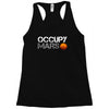 elon musk occupy mars Racerback Tank