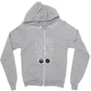 I'VE BEEN THINKING TOO MUCH Zipper Hoodie