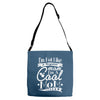 not like a regular mom i'm a cool mom Adjustable Strap Totes