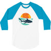 Daddy Shark 3/4 Sleeve Shirt