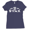 stax records Ladies Fitted T-Shirt