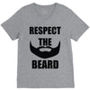 respect the beard V-Neck Tee